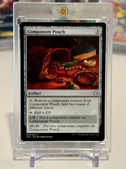 Component Pouch #59 Adventures Forgotten Realms Commander MTG Magic Artifact - Image 1