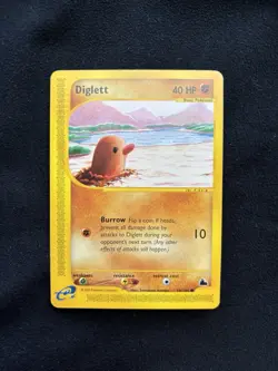 Pokemon Card Diglett Skyridge 50/144 Non-Holo Common excellent condition - Image 1
