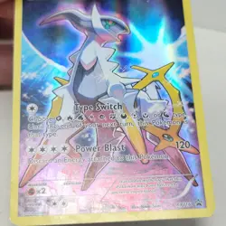 Pokemon Arceus Holo XY116 Promo Black Star 2016 Authentic Heavy Played HP - Image 3