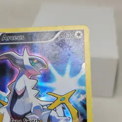 Pokemon Arceus Holo XY116 Promo Black Star 2016 Authentic Heavy Played HP - Image 5