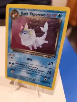 Pokemon Dark Vaporeon Holo Rare 9/110 Legendary Collection 2002 - Image 2