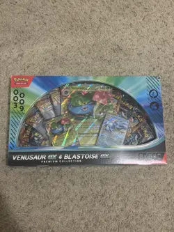 Pokemon TCG Venusaur EX And Blastoise EX Premium Collection Gamestop Exclusive - Image 1