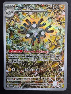 Magneton SVP 159 Illustration Rare Promo Pokemon SV Surging Sparks Near Mint - Image 1