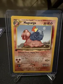 2001 Pokemon 1st Edition Neo Revelation Magcargo | Pack Fresh - Image 1