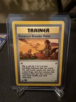 2001 Pokemon 1st Edition Neo Revelation Pokemon Breeder Fields | Pack Fresh - Image 1