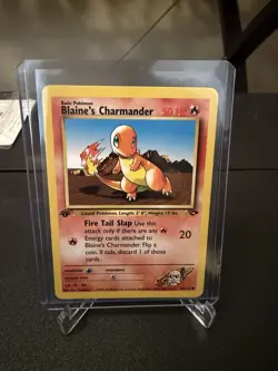 2000 Pokemon 1st Edition Gym Challenge Blaine's Charmander | Pack Fresh - Image 1