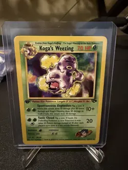 2000 Pokemon 1st Edition Gym Challenge Koga's Weezing | Pack Fresh - Image 1