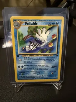 2001 Pokemon 1st Edition Neo Discovery Poliwhirl | Pack Fresh - Image 1
