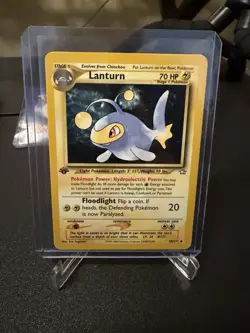2000 Pokemon 1st Edition Neo Genesis Lanturn | Pack Fresh - Image 1