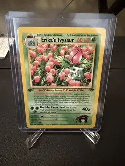 2000 Pokemon 1st Edition Gym Challenge Erika's Ivysaur | Pack Fresh - Image 1