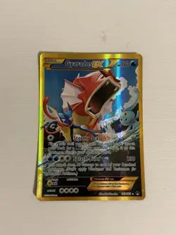 Pokemon TCG Gyarados EX 123/122 XY Breakpoint 2016 Secret Holo Rare - Image 1