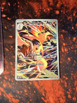 Pokemon Ethan's Typhlosion Illustration Destined Rivals Series, IR 190/182 NM - Image 1
