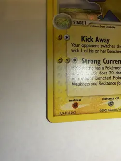 Pokemon TCG Manectric EX Crystal Guardians Reverse Holo 8/100 2006 80 HP - Image 3