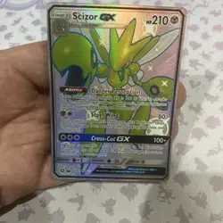 2019 Pokemon Hidden Fates Scizor GX Shiny Vault Holo Full Art SV72/SV94 NM - Image 1