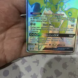 2019 Pokemon Hidden Fates Scizor GX Shiny Vault Holo Full Art SV72/SV94 NM - Image 2
