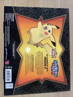 Pokemon TCG: Shining Fates Pikachu V Collection Box Factory Sealed 820650828690 - Image 2