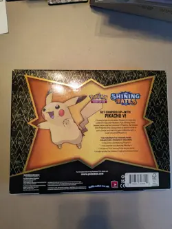 Pokemon TCG Shining Fates Pikachu V Collection Box Factory Sealed - Image 2