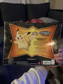 Pokemon TCG - Shining Fates Pikachu V Collection Box - NEW FACTORY SEALED - Image 4