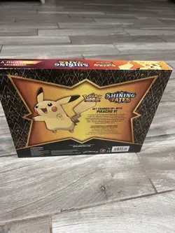 Pokemon TCG - Shining Fates Pikachu V Collection Box - NEW FACTORY SEALED - Image 2