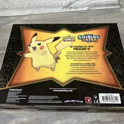 Pokemon TCG - Shining Fates Pikachu V Collection Box - NEW FACTORY SEALED - Image 4