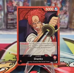 Shanks OP09-001 L Emperors in the New World One Piece NM/M - Image 1