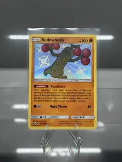 Sudowoodo SV20/SV94 Hidden Fates Shiny Vault Holo Rare Pokemon Card Near Mint - Image 1