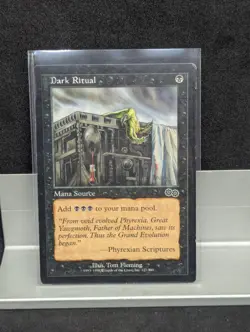 Dark Ritual X1 LP Urza's Saga MTG - Image 1