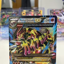 Pokemon Card - Primal Groudon EX 151/160 Full Art Holo Rare - XY Primal Clash - Image 2