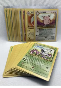 Complete Jungle Set Rares Commons And Uncommons NM-PL Non Holo Pokemon Cards - Image 1