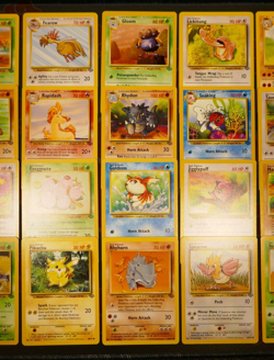HP (Unlimited) COMPLETE Pokemon JUNGLE Set 32-Card UNCOMMON/COMMON Non-Holo 64 - Image 3