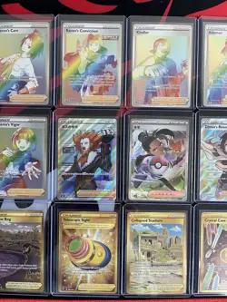Pokemon Trainer Card Lot (15 Cards, GOLD, RAINBOW, FULL ARTS) - Image 4