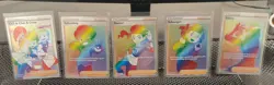 Pokemon TCG Rainbow Rare Trainer With Gold Flaafy 8-card Lot Near Mint Condition - Image 1