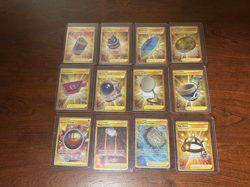 Pokemon TCG Gold Full Art Trainer 12 Card Lot Secret Rare NM/M - Image 1