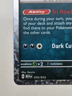 Hydreigon McDonald's Promo 2024 010/015 Holo NM/M Pokemon playing card - Image 5