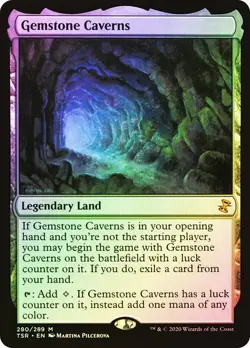 Gemstone Caverns Foil Time Spiral Remastered NM MTG - Image 1
