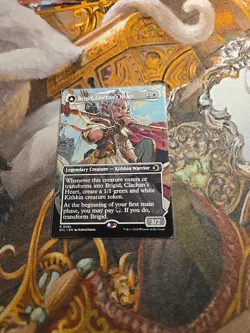 Brigid, Clachan's Heart Borderless MTG Lorwyn Eclipsed - NM - - Image 1