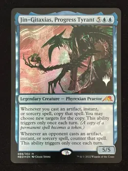 1x MTG Jin-Gitaxias, Progress Tyrant (Foil) - (PPNEO) #59 - Magic the Gathering - Image 1
