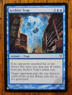 Archive Trap x1 MTG Worldwake The List Magic Near Mint NM English - Image 1