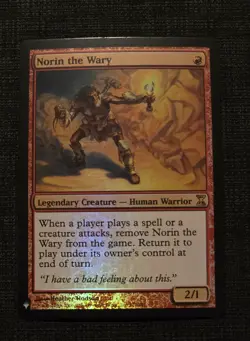 Norin the Wary - Mystery Booster Retail Edition FOIL - NM - Magic The Gathering - Image 1