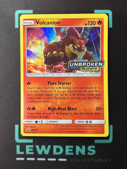 Volcanion - SM179 - Lost Thunder - Sun & Moon Black Star Promo - Pokemon Card - Image 1