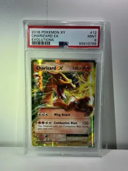Charizard EX 12/108 Pokemon XY Evolutions PSA 9 - Image 1