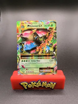 M VENUSAUR EX - 2/108 Holo Rare EX Evolutions Pokemon Card NM - Image 1