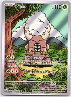 POKEMON TCG PINSIR 168/167 TWM ILLUSTRATION RARE TWILIGHT MASQUERADE POKEMON - Image 1