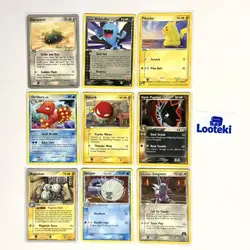 Old Pokemon Card Lot (9 Cards) Vintage Cards - Image 1
