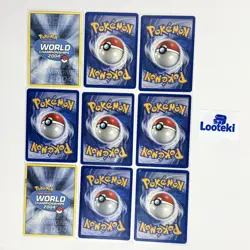 Old Pokemon Card Lot (9 Cards) Vintage Cards - Image 2