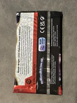 Pokemon TCG Paldean Fates Ceruledge 1x Booster Pack Sealed Pokemon - Image 2