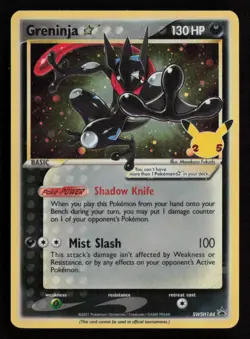 Greninja Star SWSH144 Pokemon SWSH: Sword & Shield Promo Cards Promo NM - Image 1