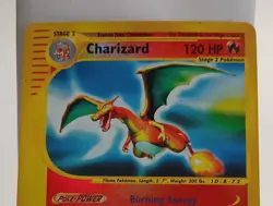 Pokemon Collectible Cards, Charizard, Rev Holo, 6/165, Expedition, 2002 - Image 3