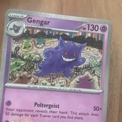 Pokemon TCG Gengar COSMOS Holo 094/165 SV 151 NM Card - Image 3