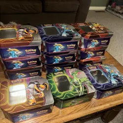 Empty Pokemon Tins Lot Of 12 - Image 2